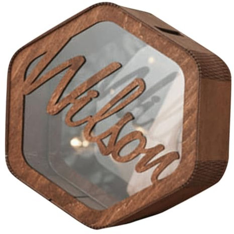 Cabilock Eleganti Buste Per Biglietti Di Auguri in Scatola Di Legno Per Matrimonio Biglietti Di Auguri Per Matrimonio Hay Scatole Per Matrimonio