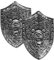 LIGIGWASH 2pcs Shield Toy Boys and Girls Medieval Knight Accessories Realistic Lion Guard Shape for Boys