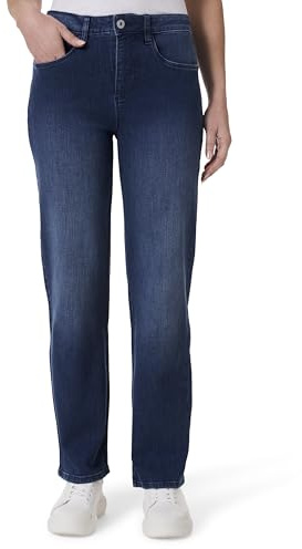 STOOKER Mary Jersey Damen 5-Pocket-Hose Wide Leg Fit Jersey clean wash weit lang