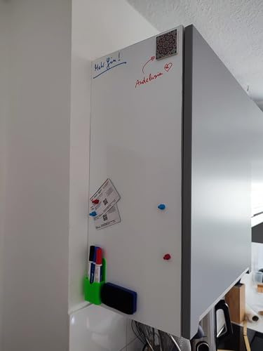 Magnetfolie Weiss | Haftgrund für Magnete | Magnetwand | selbstklebend | beschreibbar, abwischbar, magnetisch | (60x40cm)