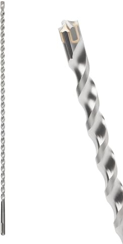 MOXPIFY 10mm SDS Masonry Drill Bit 500mm Long for Reinforced Concrete | Brick Walls, 10 mm Hammer SDS Plus Drill Bit (10mm x 500mm)