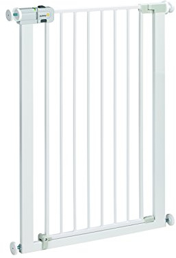 Safety 1st Stair Gate Easy Close Extra Tall No Drilling Safe Metal Door Safety Gate Extra High (91 cm), White