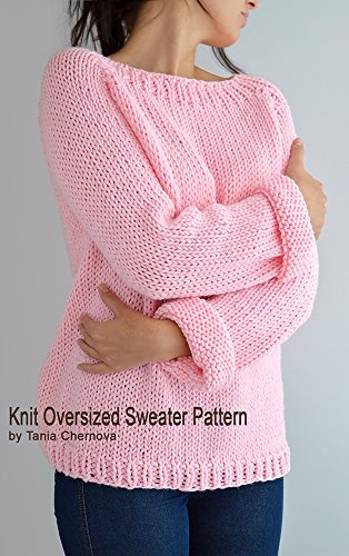 Fairy Kei Sweater Pattern Oversized Sweater Pattern Easy Knit Sweater Knit Raglan Knit Pullover Knit Jumper Knitting Pattern (English Edition)