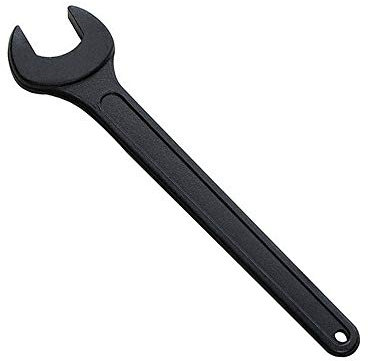Compression Fitting Spanner SUPERTOOL RSD Single End Spanner Open Ended Flat Spanner Black (30MM)