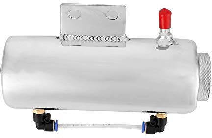 Serbatoio del refrigerante, serbatoio di raccolta del troppo pieno 500 ML Serbatoio del refrigerante in lega di alluminio per la presa dell'acqua del radiatore