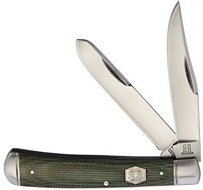 Rough Ryder - Trapper Green Micarta