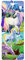 3D LiveLife Lesezeichen - Einhornfreude von Deluxebase. Ein Einhorn-Lesezeichen mit linsenförmigen 3D-Kunstwerken, lizenziert von dem bekannten Künstler Michael Searle