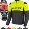 SHIMA DRIFT Blouson Moto Homme | Veste Moto D'été Légère et Respirante en Maille, Protections CE du dos, des épaules et des coudes, réglage de la largeur (Fluo, XXL)
