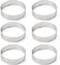 Guowall Cercle à Tarte Anneau à Tarte de PâTisserie, Acier Inoxydable (8cm*6)