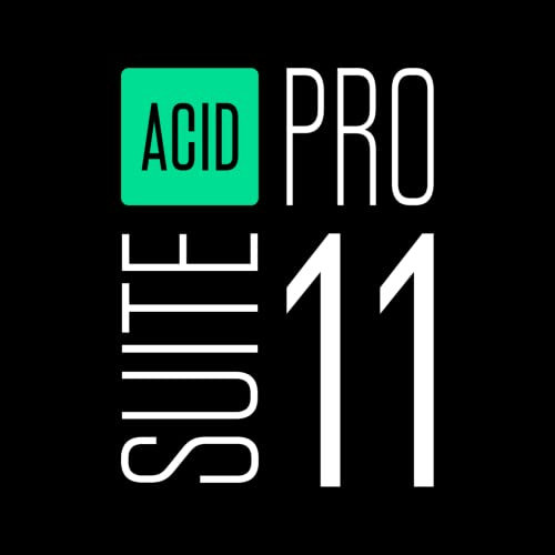 ACID Pro 11 Suite - The creative DAW | Audio Software | Music Programfor Windows 10/11 PCs | 1 download licence | PC Activation Code by email