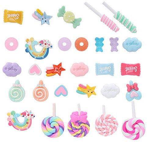 F Bonbons,F Bonbooration,Fausse Bonbon De 29 Pièces,Ensemble De Bonbone Simulation De 29 Pièces,Décoration En Plastue Pour Téléphone,Tableau D'Affice De La Boutue Shell