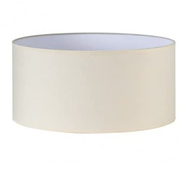 FABRILAMP - Beige Dori M10 Zylindrischer Lampenschirm 60Dx60dx30h Cm Popelin-Stoff - FAB 176136015