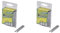 wolfcraft 7016000 4000 Klammern breit, Stahl Typ 53 6 mm (Packung mit 2)