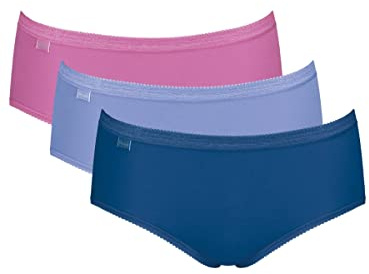 Basic+ Midi 3 Pack Briefs Multicoloured Blue 3XL - 20