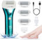 BarberBoss Lima Eléctrica para Pies Removedor de Durezas - Set de Pedicura para Pies, Removedor de Callos para Pies, Removedor de Durezas de Pies Eléctrico QR-5088