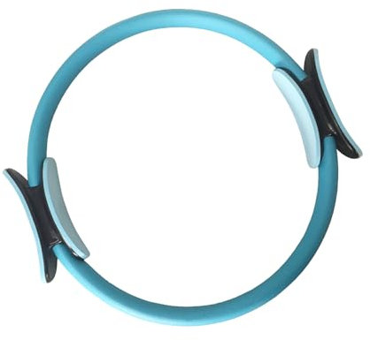 wisoolkic Aro de Pilates Premium, Herramienta para Ejercicio de Cuerpo Completo para Mujeres y niñas, círculo mágico de Fitness para Entrenamiento físico, Anillo de Yoga PP, Azul
