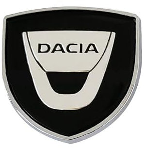 SANNITOU Auto Emblem Aufkleber für Dacia Jogger Duster Spring Sandero Logan Lodgy, Autoaufkleber Kühlergrill Front Motorhaube Kofferraum 3D Logo Heckklappen Buchstaben Selbstklebende Ersatz Dekoration