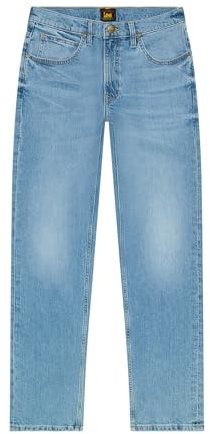 Lee Brooklyn Straight Vaqueros para Hombre, Horizon Blue, 36/32