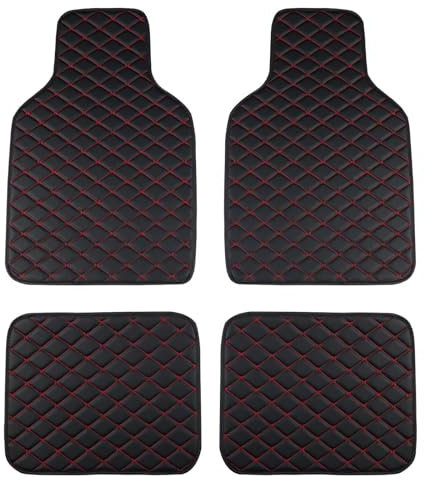 Auto Einzelteil FußMatte fur Polo Mk6 AW GTI 2018 2019 2020, Auto FußMatte Heavy Duty Wear Resistant Carpet Waterproof and Flexible
