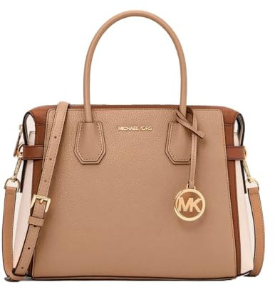 Michael Kors Mercer Camel Multi Damen-Tasche, Braun, 30 x 23 x 10 cm