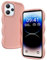 PanXCase Hülle für Xiaomi Redmi 12 4G - Handyhülle Silikonhülle Süß Wellen-Rahmen Design, Slim Dünn Weiche Stoßfest Kratzfest Bumper Schutzhülle (Rosa)