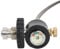 DIN Valve Scuba Adapter with Gauge, 300bar High Pressure, Large to Small Bottle Connection Valve with Long Air Hose for Air Tank, PCP AirTank, Scuba Fill, and HPA Tank