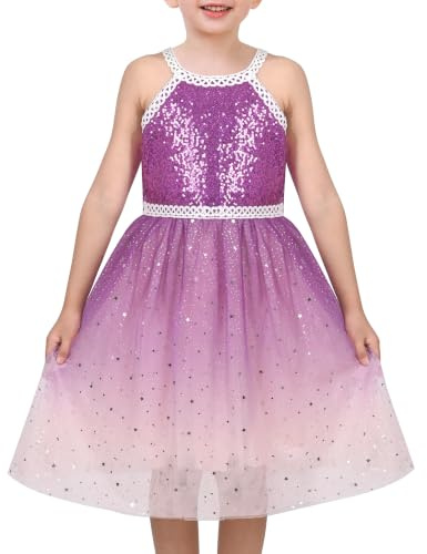 Sunny Fashion Mädchen Kleid Türkis Schmetterling Gestickt Halfter Kleid Party Gr. 104-146