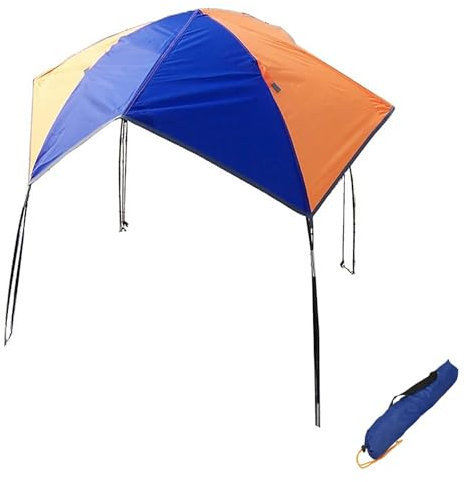 Toldo para Barco, Sombrilla para Barco Inflable, Toldo Bimini de Vela, Carpa de Pesca, Carpa de Camping Bimini para Kayak(295 * 137 * 43cm/116 * 54 * 17in)