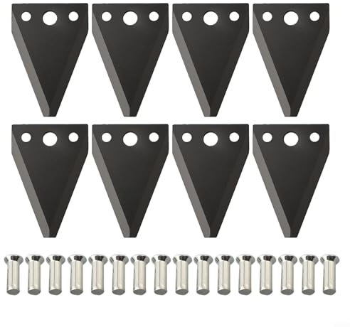 HomeVortex Lawn Mower Blade Replacement Kit For Trailblazer Series GW-P406732 GW-P406657 Sickle Bar Assembly With Rivets 3 Inch Length