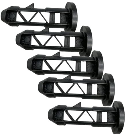 5 Pieces Wheelie Bin Lid Hinge Pins for Commercial Trash Bins Rubbish Cans