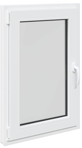 vidaXL Ventana de sótano oscilante y abatible RISOR 60 x 80 cm