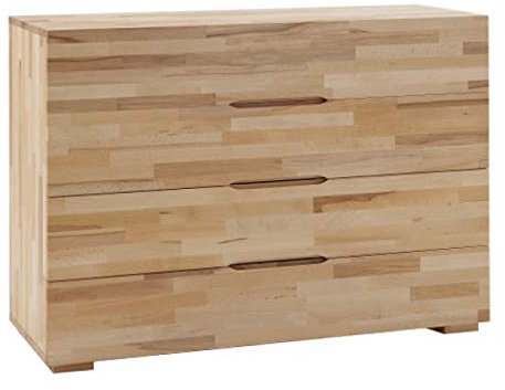 DICO Buche Kernbuche Massivholz Classic Kommode K990.00 03 Buche weiß lackiert