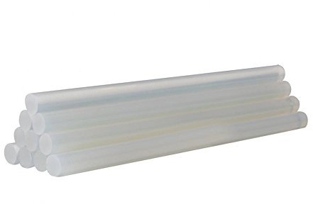 10 pcs / lot 10mm x 200mm 100 W Hot Melt Colle Pistolet Sticks Transparent BRICOLAGE Chaude Fonte Bâtons de Colle Bandes Fondant Adhésif pour Artisanat À La Main BRICOLAGE Bureau à domicile Projet Art