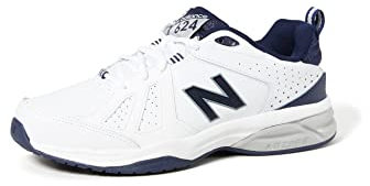 New Balance Herren 624v5 Crosstrainer, Weiß (White), 44.5 EU