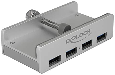 DeLOCK USB-Hub Externer USB 3.0 4 Port Hub mit Feststellschraube