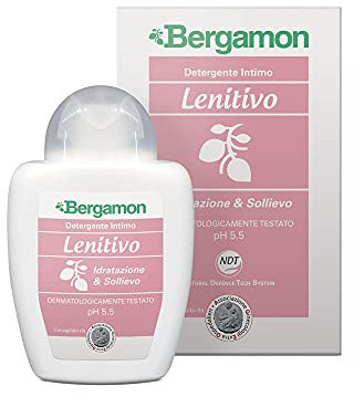 Bergamon - Idratazione & Sollievo, Detergente Intimo, Ph 5.5, 200 Ml, Lenitivo, Bergamotto