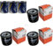 3x Original MAHLE/KNECHT Ölfilter OC 295 + 3x SCT Motor Flush Motorspülung