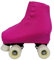 GISI Danza Copripattini in Lycra per Pattinaggio - Taglie dal 34 alla 42 - Vari Colori - 100% Made in Italy (L - Misura Pattini 40/42, Fucsia)