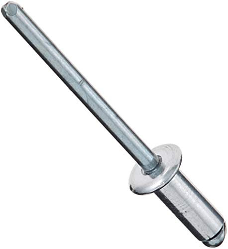 GESIPA | 50 x rivetti ciechi in alluminio Ø 5,0 x 6,0 mm | per spessore del materiale: 2,0 – 2,5 mm | Rivetti ciechi di qualità industriale | Rivetti pop-rivetti vuoti dei professionisti