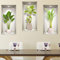 Stickers muraux Chambre Adulte - Adhesif Mural Effet 3D | Sticker Mural - Autocollant Mural Bananiers - Stickers Muraux Cuisine - Décoration Murale Trompe l'œil Salon - 3 Autocollants Muraux 60x30cm
