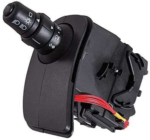 Twowinds - Mando Luces 8201590638 Compatible con Renault Clio 3 (2005-2012) Grandtour (2008-2012) Kangoo, Modus (2004-2016) - Izquierda del Volante (lado conductor) - Interruptor Intermitente