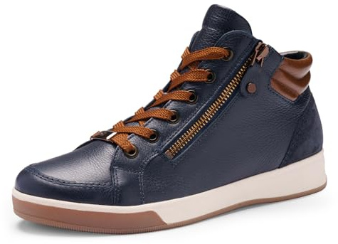 ARA Damen Rom-Sport Sneaker, Blau,42 EU