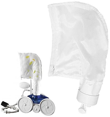 RZXBB 2Pcs Sac de Nettoyeur de Piscine - Pochette à Fermeture Eclair de Remplacement pour Les Pièces de Nettoyeur de Piscine Polaris - Sac à Limon Adaptable pour Polaris Robot Nettoyeur Piscine