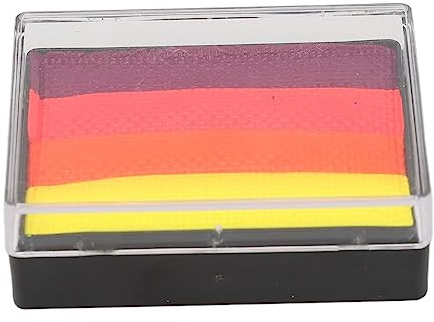 Split-Cake-Palette, Körperbemalungspalette, Gesichtsbemalung, Split-Cake-Bodypainting für Kinder und Erwachsene, Halloween-Bühnen-Make-up(Größe 25)