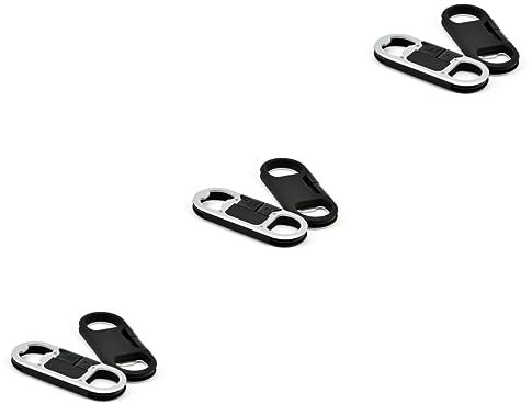 Hemobllo Lot De 3 Câbles Usb Porte-clés Décapsuleur 9 1 X 3 9 X 0 1 Cm Pour Chargeur Et Données De Smartphones