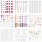 GEEHUA 9 Sheets Self Adhesive Face Gems Stickers, Face Glitter Colorful Jewels Rhinestones For Makeup Hair Gems Hearts Star Stickers For Face Eye Makeup Nail Body Crafts