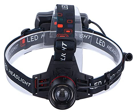 Wiederaufladbare LED Stirnlampe mit grünem Licht, wasserdicht für Outdoor