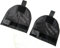 New Airsoft Paintball Tactical Molle Shoulder Pads Shoulder Protector Guards Pads Vest Extension Kit Set Black 1000D Nylon