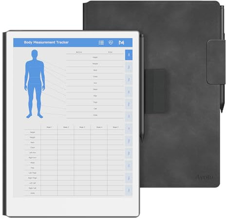 OLAIKE Magnetic Case for 11.8 Remarkable Paper Pro Color Paper Tablet (2024 Release), Slim Smart Premium PU Leather Book Folio with Pen Clasp, Bundle with Premium Membership (Gray)