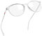 Joopin Elegante Blaufilterbrille Herren Damen Blaulichtfilter Brille und Gaming Brillen Blue Light Glasses for PC and TV (Voll Transparent)